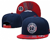 Wizards Team Logo Navy Adjustable Hat GS